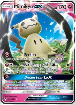 Mimikyu GX, Lost Thunder, no. 149
