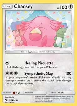 Chansey, Lost Thunder, no. 152
