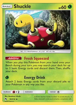 Shuckle, Lost Thunder, no. 16