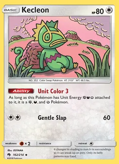 Kecleon, Lost Thunder, no. 162