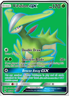 Virizion GX, Lost Thunder, no. 197