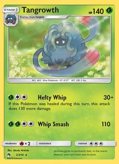 Tangrowth, Lost Thunder, no. 2