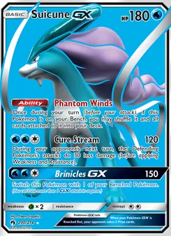 Suicune GX, Lost Thunder, no. 200