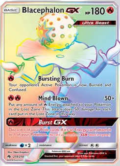 Blacephalon GX, Lost Thunder, no. 219
