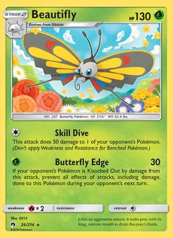 Beautifly, Lost Thunder, no. 26