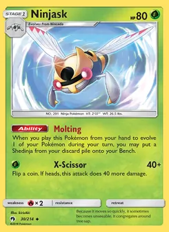 Ninjask, Lost Thunder, no. 30