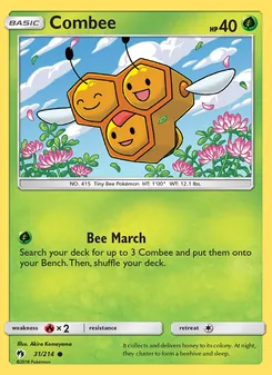 Combee, Lost Thunder, no. 31