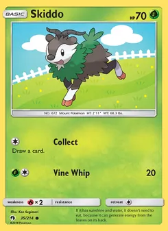 Skiddo, Lost Thunder, no. 35