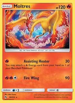Moltres, Lost Thunder, no. 38