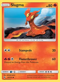 Slugma, Lost Thunder, no. 43