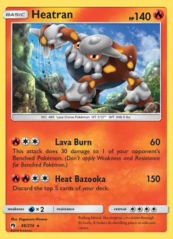 Heatran, Lost Thunder, no. 48