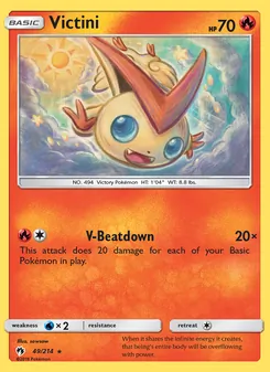 Victini, Lost Thunder, no. 49