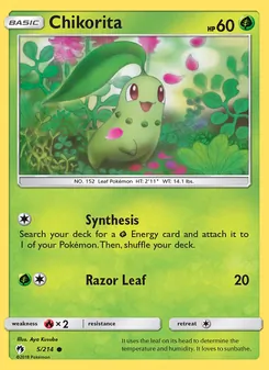 Chikorita, Lost Thunder, no. 5