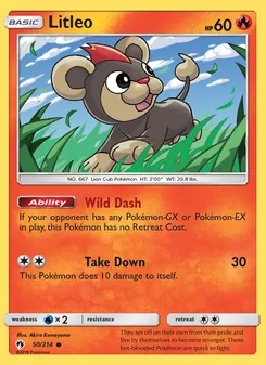 Litleo, Lost Thunder, no. 50