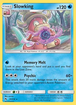 Slowking, Lost Thunder, no. 55