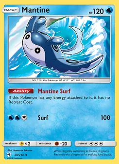 Mantine, Lost Thunder, no. 58