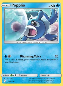 Popplio, Lost Thunder, no. 64