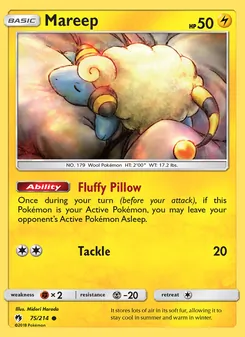 Mareep, Lost Thunder, no. 75