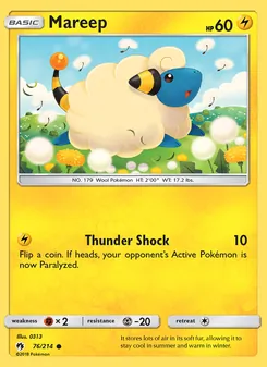 Mareep, Lost Thunder, no. 76