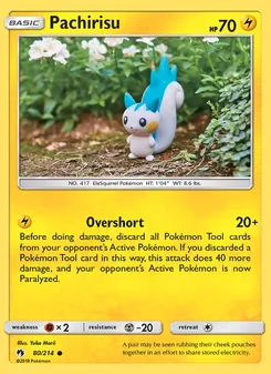 Pachirisu, Lost Thunder, no. 80