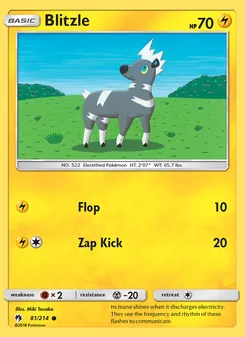 Blitzle, Lost Thunder, no. 81
