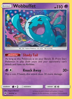 Wobbuffet, Lost Thunder, no. 93