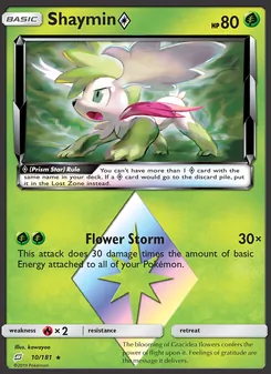 Shaymin ◇, Team Up, no. 10
