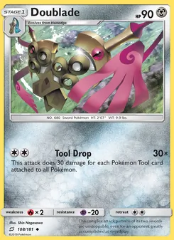 Doublade, Team Up, no. 108