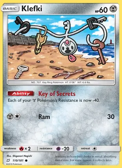 Klefki, Team Up, no. 110