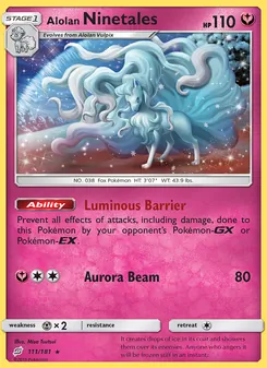 Alolan Ninetales, Team Up, no. 111