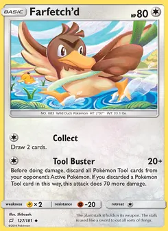 Farfetch’d, Team Up, no. 127