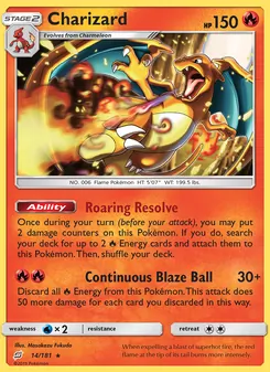 Charizard, Team Up, no. 14