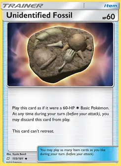 Unidentified Fossil, Team Up, no. 155