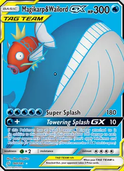 Magikarp & Wailord GX, Team Up, no. 160