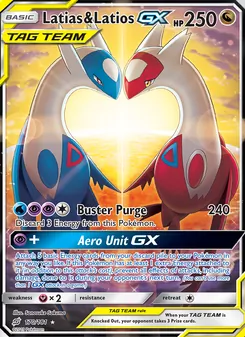 Latias & Latios GX, Team Up, no. 170