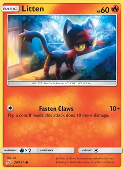 Litten, Team Up, no. 20