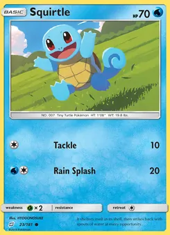 Squirtle, Team Up, no. 23