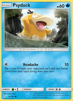 Psyduck, Team Up, no. 26