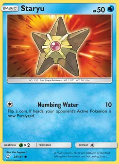 Staryu, Team Up, no. 28