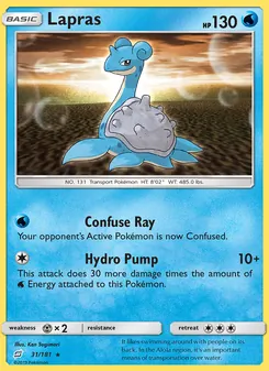 Lapras, Team Up, no. 31