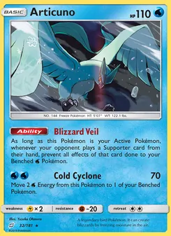 Articuno, Team Up, no. 32
