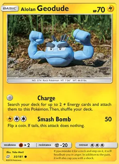 Alolan Geodude, Team Up, no. 35