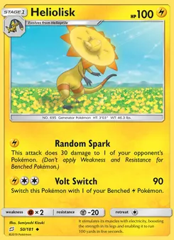 Heliolisk, Team Up, no. 50