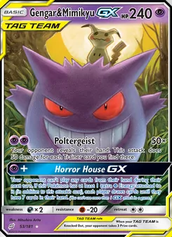 Gengar & Mimikyu GX, Team Up, no. 53