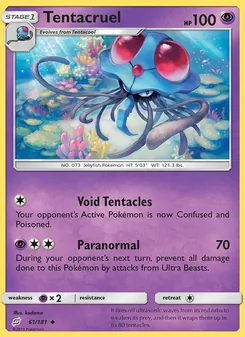 Tentacruel, Team Up, no. 61