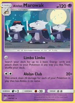 Alolan Marowak, Team Up, no. 64