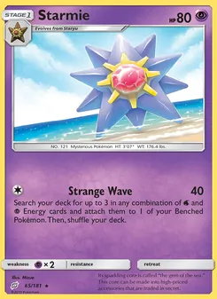 Starmie, Team Up, no. 65