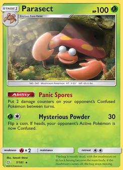 Parasect, Team Up, no. 7