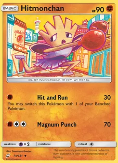 Hitmonchan, Team Up, no. 74