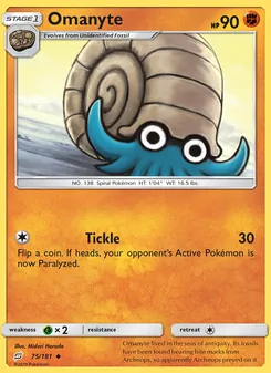 Omanyte, Team Up, no. 75